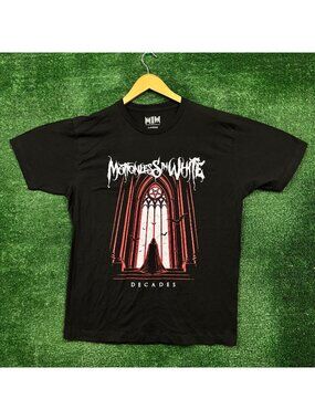 Motionless in White Decades Meatalcore Band T-Shirt Size Large